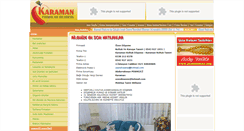 Desktop Screenshot of karamanfirmalarrehberi.com